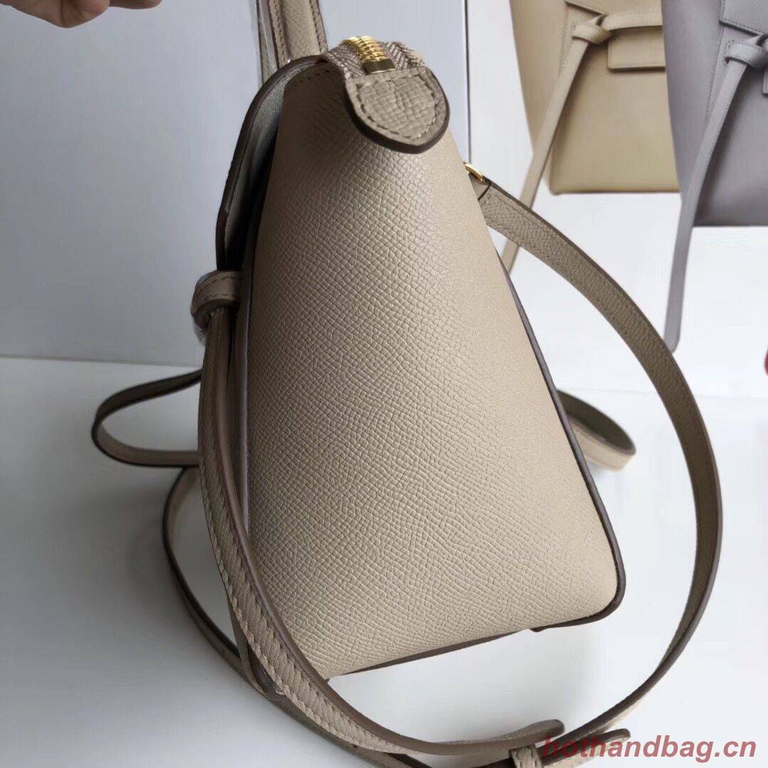 Celine NANO BELT BAG IN GRAINED CALFSKIN 99970 Dark Brown Celine NANO BELT BAG IN GRAINED CALFSKIN 99970 Dark Brown