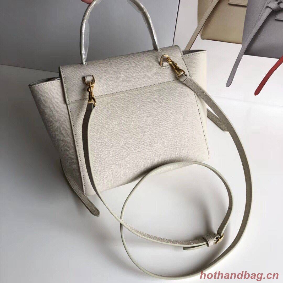 Celine NANO BELT BAG IN GRAINED CALFSKIN 99970 Offwhite Celine NANO BELT BAG IN GRAINED CALFSKIN 99970 Offwhite