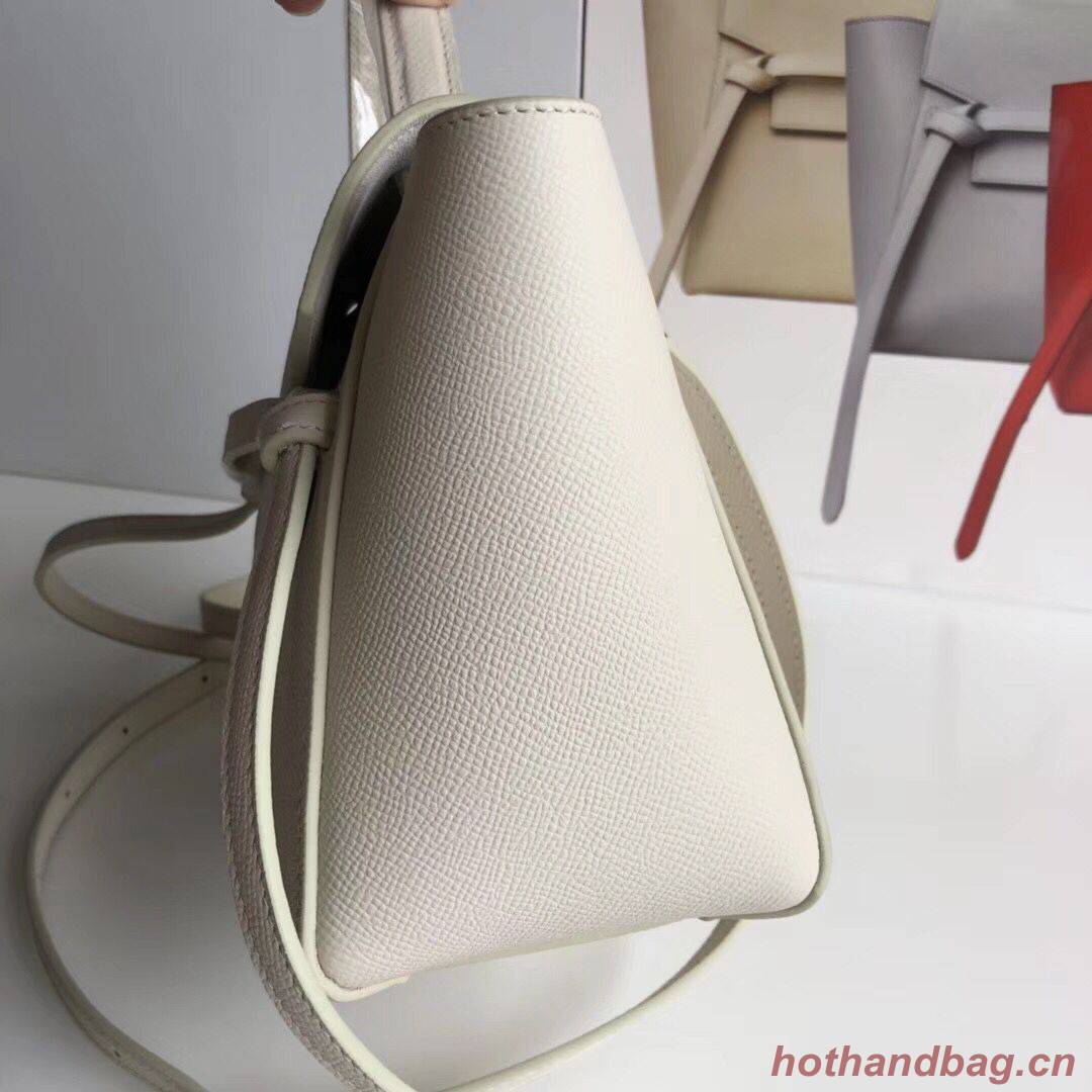 Celine NANO BELT BAG IN GRAINED CALFSKIN 99970 Offwhite Celine NANO BELT BAG IN GRAINED CALFSKIN 99970 Offwhite