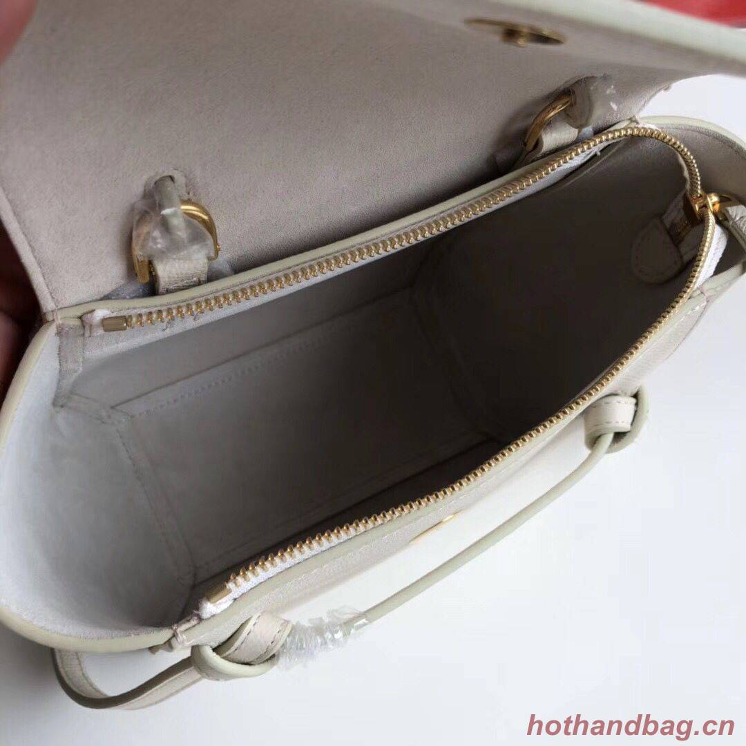 Celine NANO BELT BAG IN GRAINED CALFSKIN 99970 Offwhite Celine NANO BELT BAG IN GRAINED CALFSKIN 99970 Offwhite