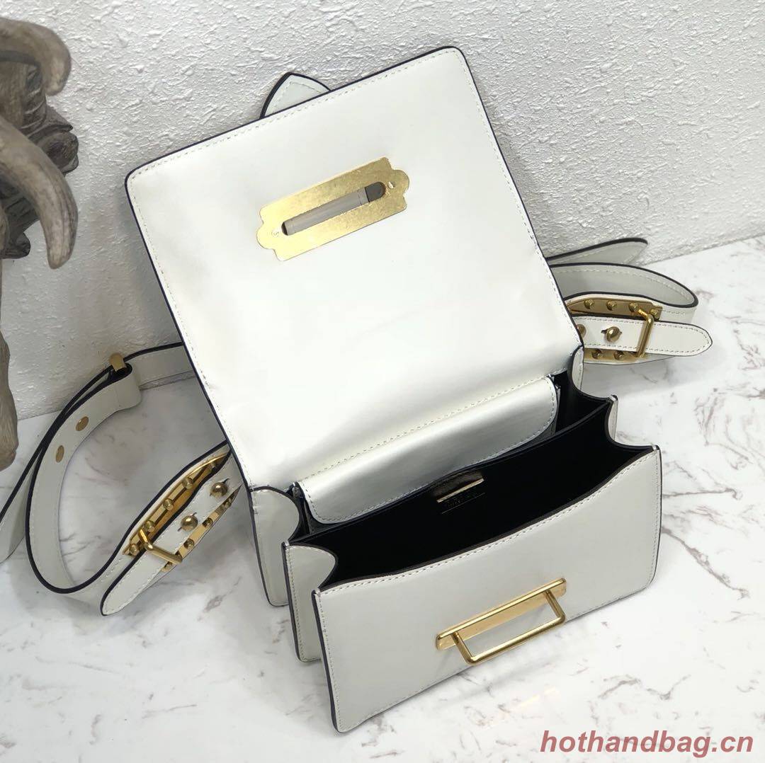 Prada Top Qualiyt Bag 1BA215 White Prada Top Qualiyt Bag 1BA215 White