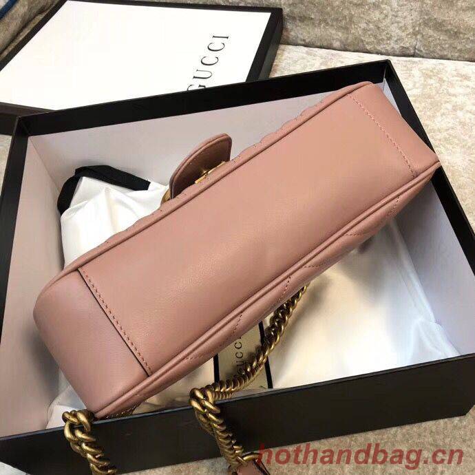 Gucci GG Marmont Original Leather matelasse shoulder bag 443497 Gucci GG Marmont Original Leather matelasse shoulder bag 443497