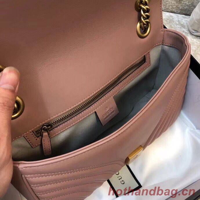 Gucci GG Marmont Original Leather matelasse shoulder bag 443497 Gucci GG Marmont Original Leather matelasse shoulder bag 443497