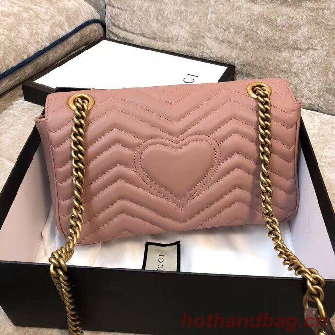 Gucci GG Marmont Original Leather matelasse shoulder bag 443497 Gucci GG Marmont Original Leather matelasse shoulder bag 443497