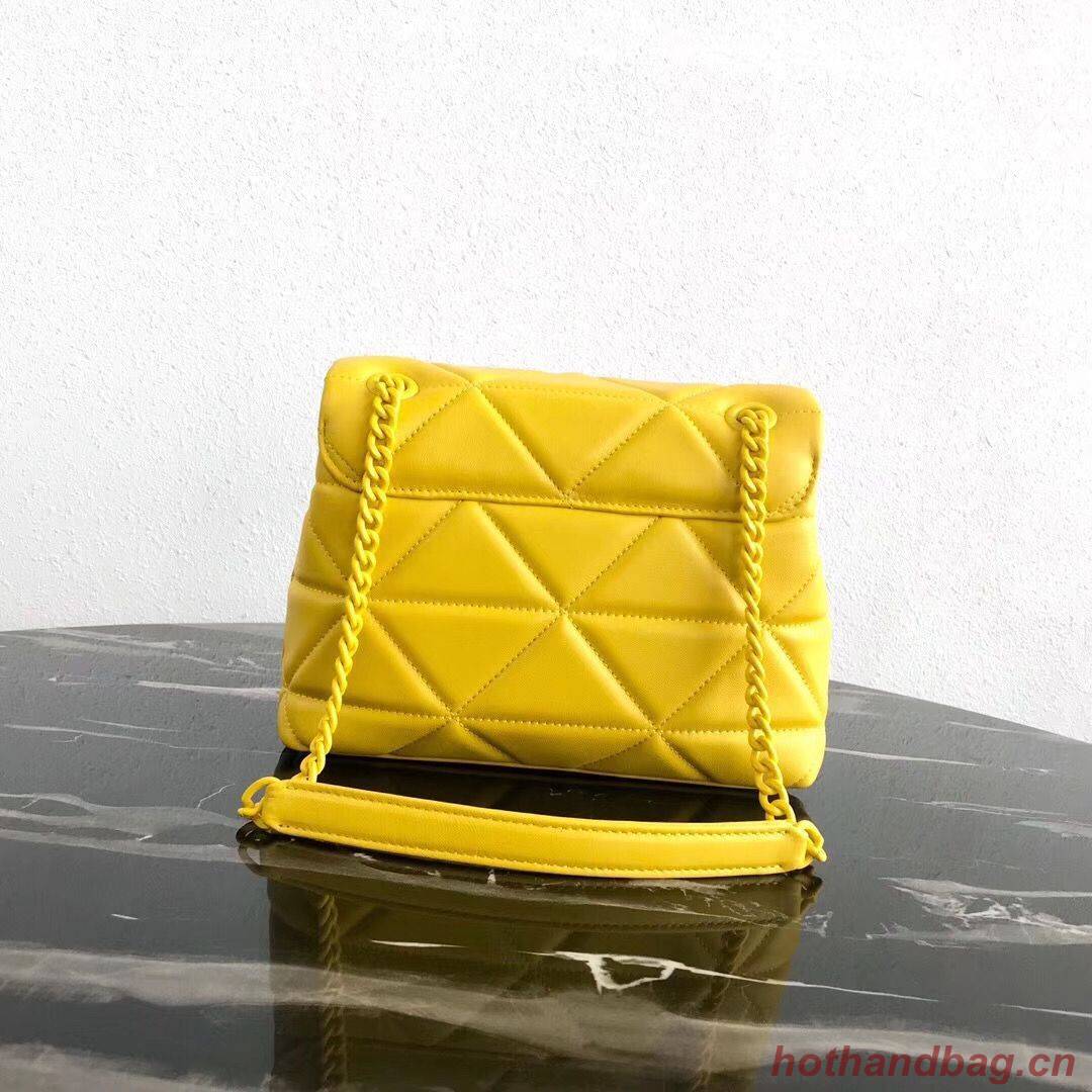 Small Prada Spectrum shoulder bag 1BD233 Yellow Small Prada Spectrum shoulder bag 1BD233 Yellow