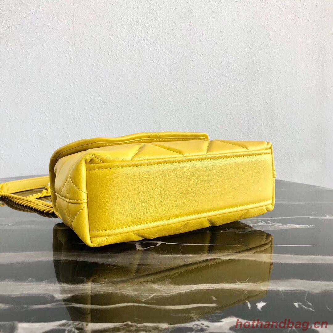 Small Prada Spectrum shoulder bag 1BD233 Yellow Small Prada Spectrum shoulder bag 1BD233 Yellow