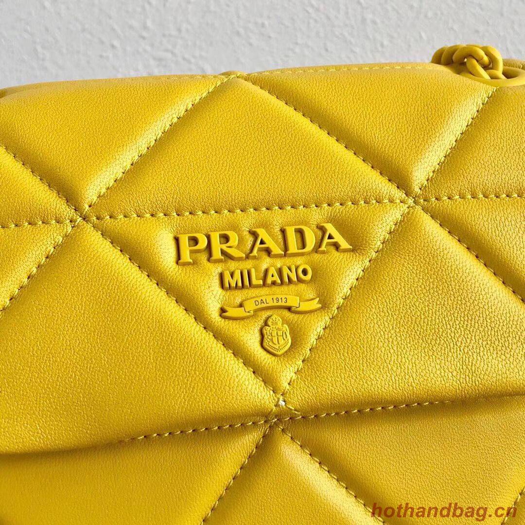Small Prada Spectrum shoulder bag 1BD233 Yellow Small Prada Spectrum shoulder bag 1BD233 Yellow