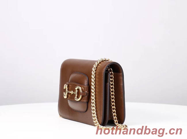 Gucci GG Marmont mini shoulder bag 600663 brown