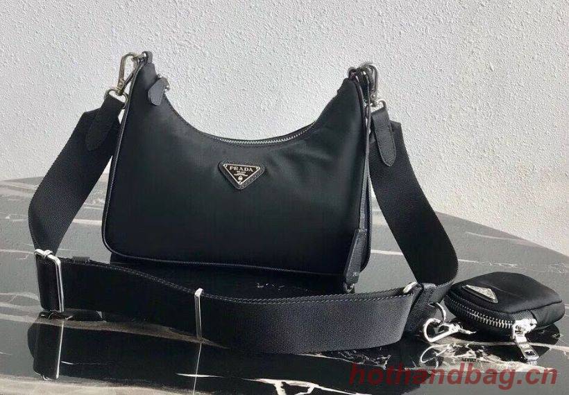 Prada Nylon tote bag 1NE516 black Prada Nylon tote bag 1NE516 black