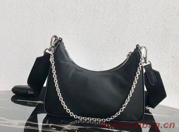 Prada Nylon tote bag 1NE516 black Prada Nylon tote bag 1NE516 black