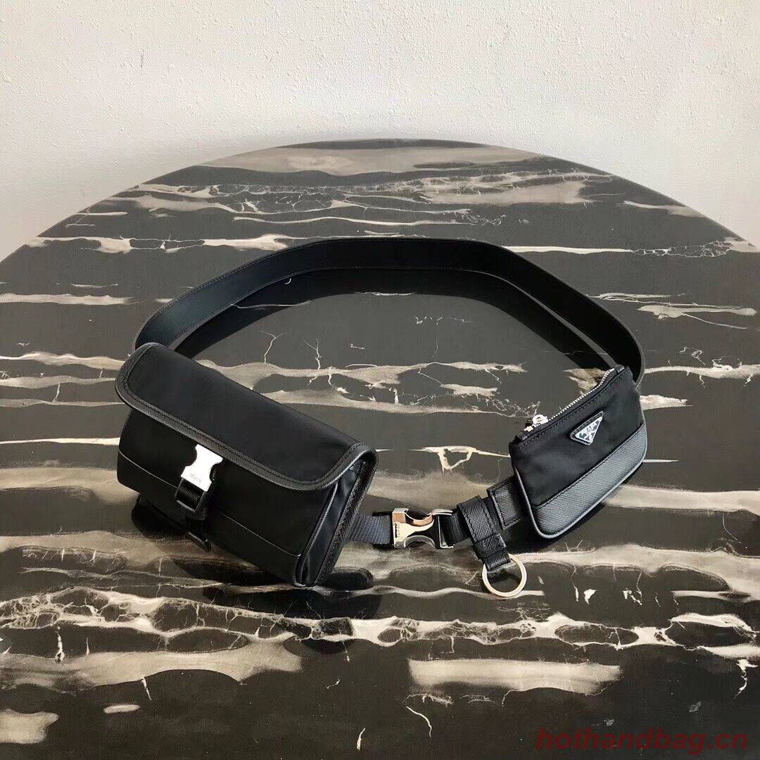 Prada Nylon Pocket 2CM214 black Prada Nylon Pocket 2CM214 black