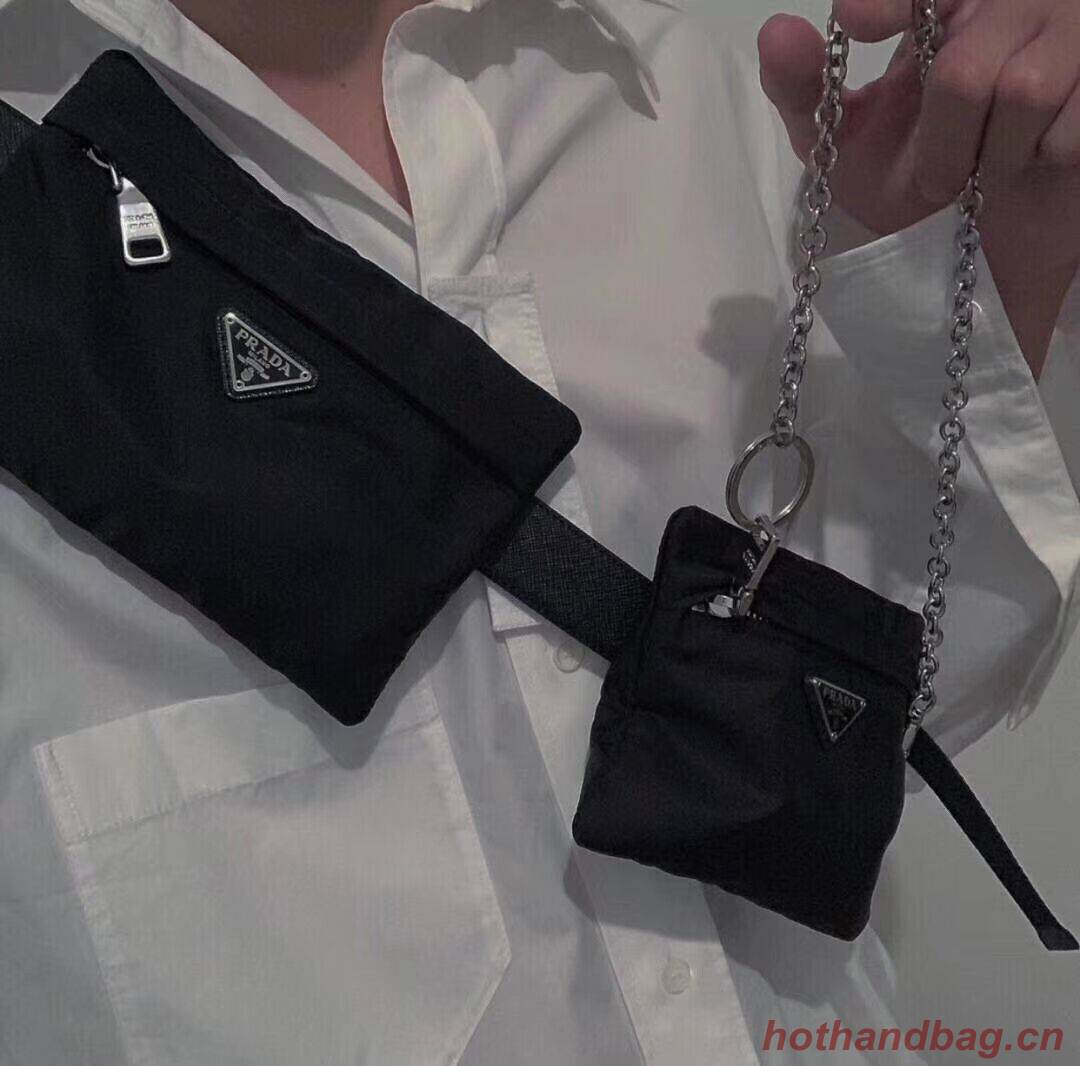 Prada Nylon Pocket 2CM214 black Prada Nylon Pocket 2CM214 black