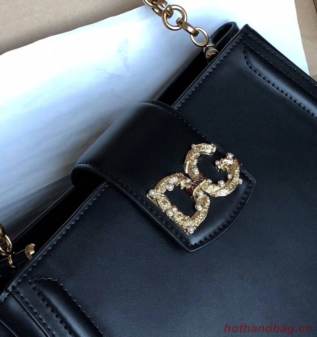 Dolce & Gabbana Origianl Leather Bag 4918 black Dolce & Gabbana Origianl Leather Bag 4918 black