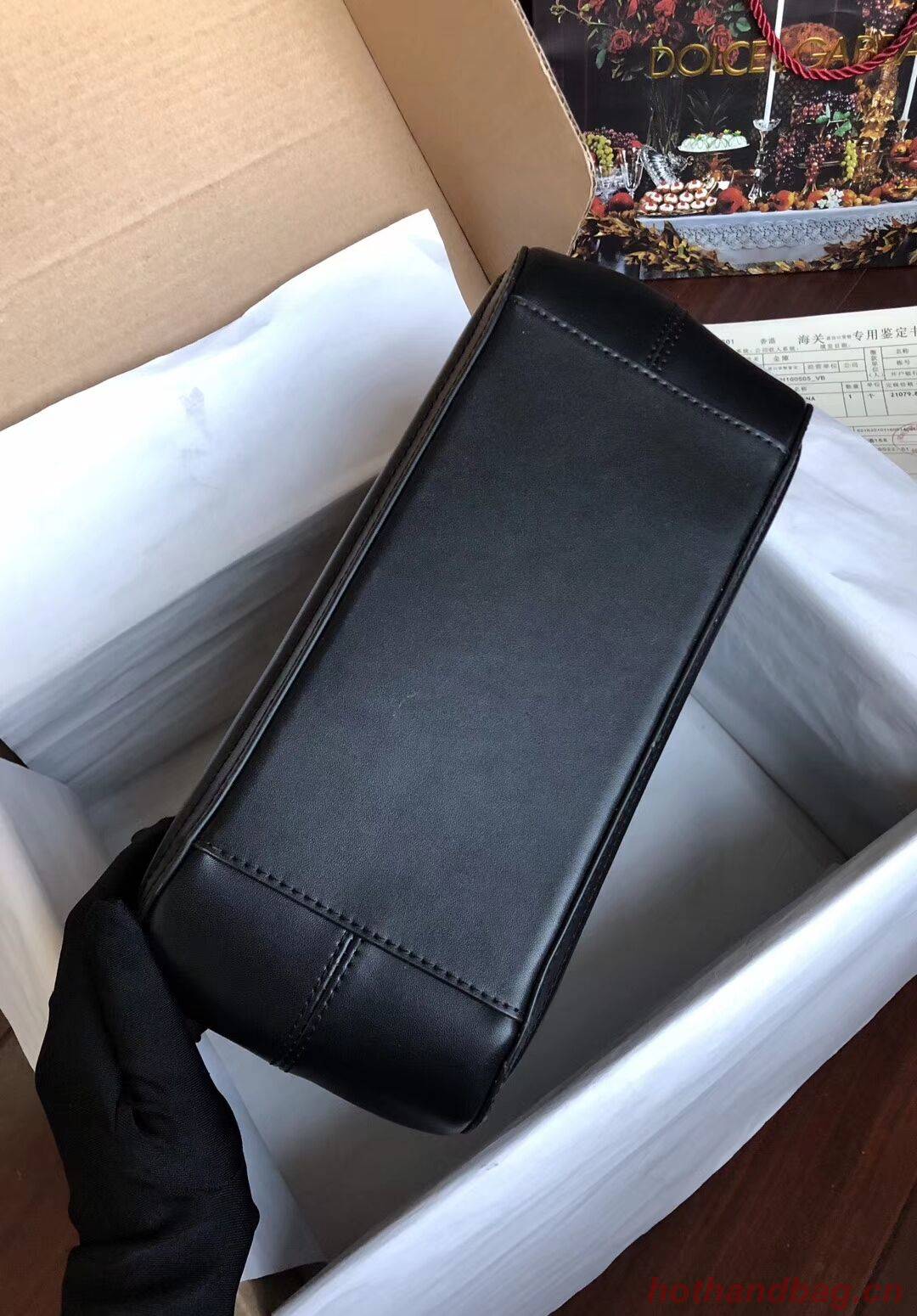 Dolce & Gabbana Origianl Leather Bag 4918 black Dolce & Gabbana Origianl Leather Bag 4918 black