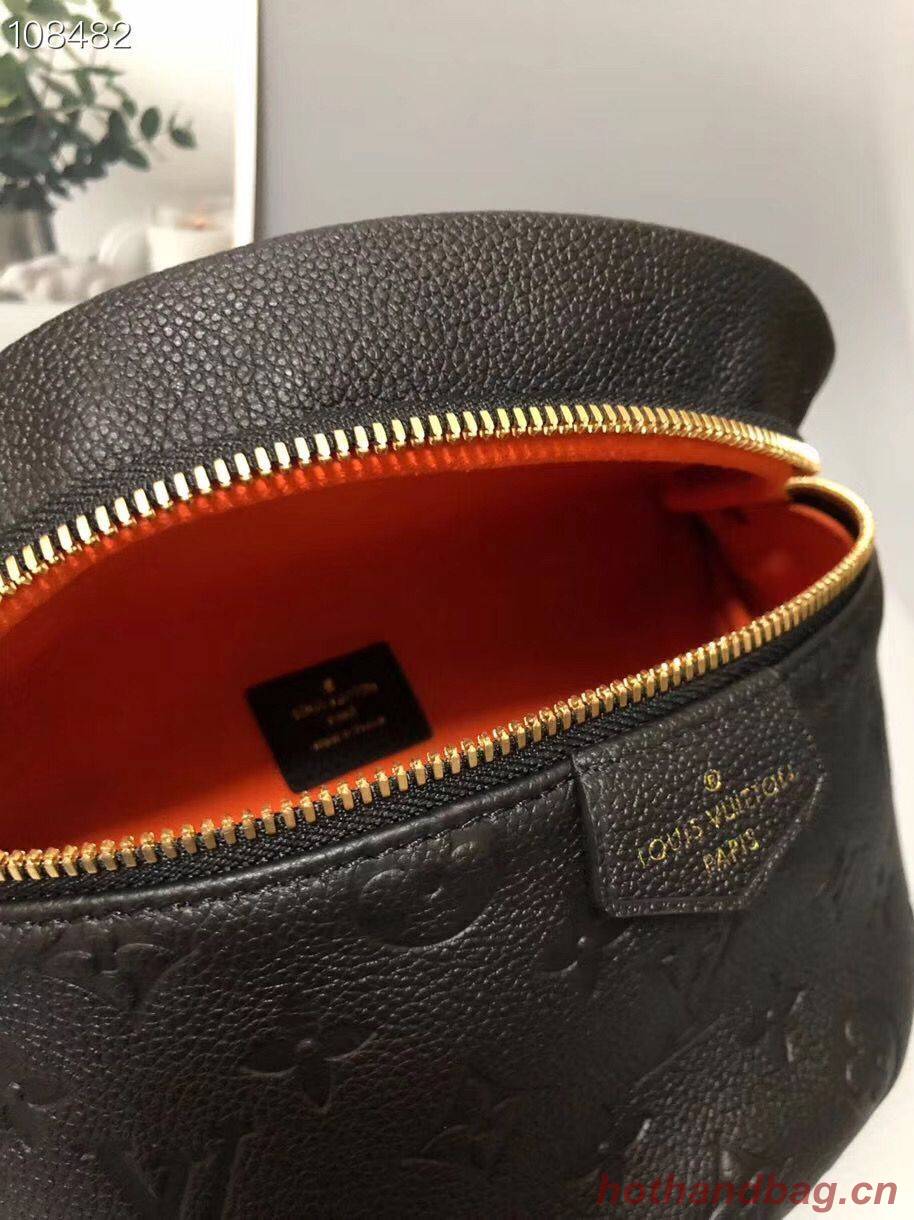 Louis Vuitton Monogram Canvas Original Leather Beltbag M55426 Black Louis Vuitton Monogram Canvas Original Leather Beltbag M55426 Black