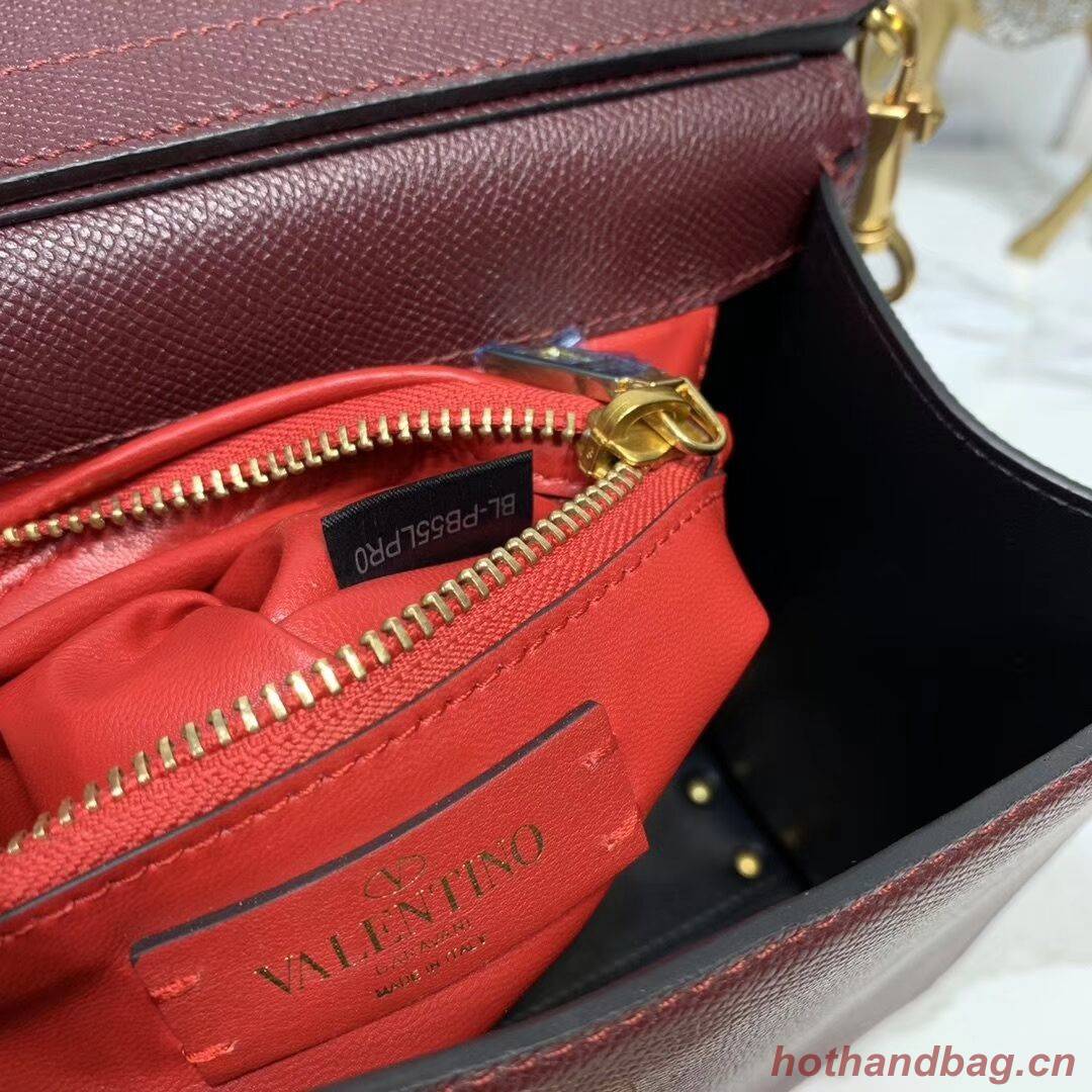 VALENTINO Origianl leather Tote Bag V0025 Burgundy VALENTINO Origianl leather Tote Bag V0025 Burgundy