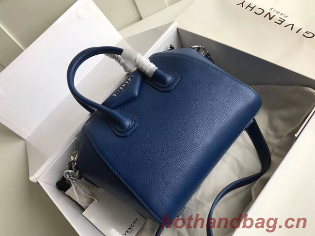 Givenchy Grained Calfskin Small Antigona Bag BB0511 blue