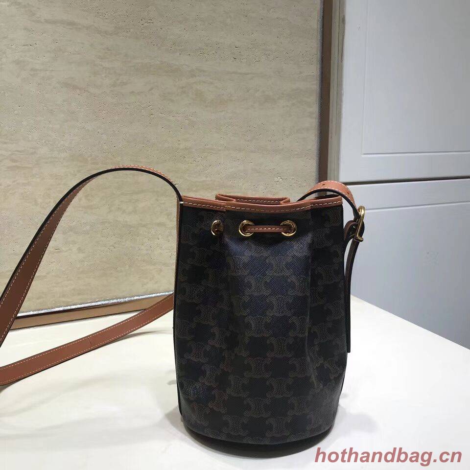 Celine SMALL BUCKET BAG CL01142 tan Celine SMALL BUCKET BAG CL01142 tan