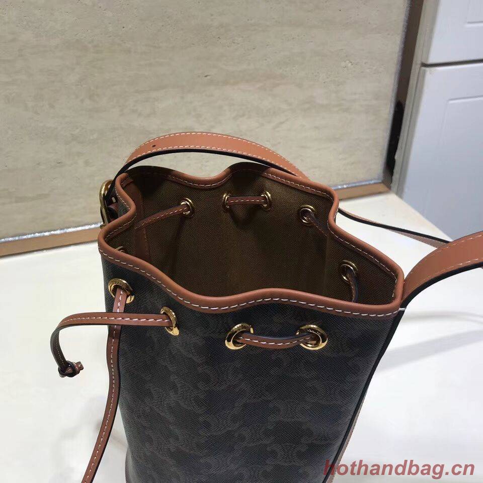 Celine SMALL BUCKET BAG CL01142 tan Celine SMALL BUCKET BAG CL01142 tan