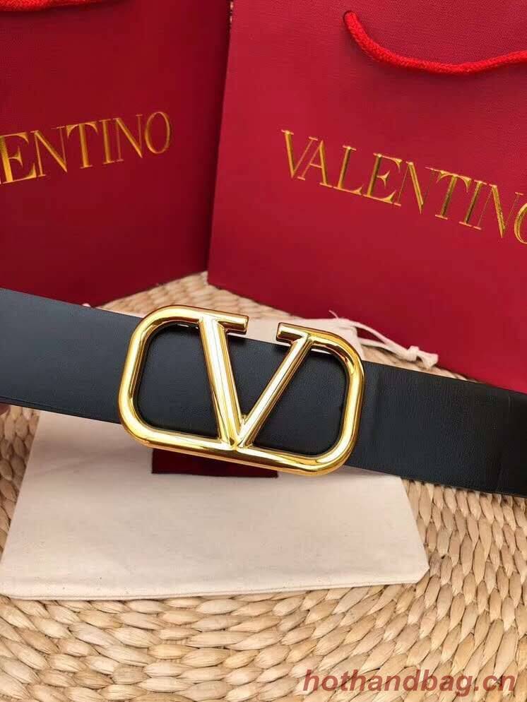 Valentino Leather Belt 3369 black wide 7.0CM Valentino Leather Belt 3369 black wide 7.0CM