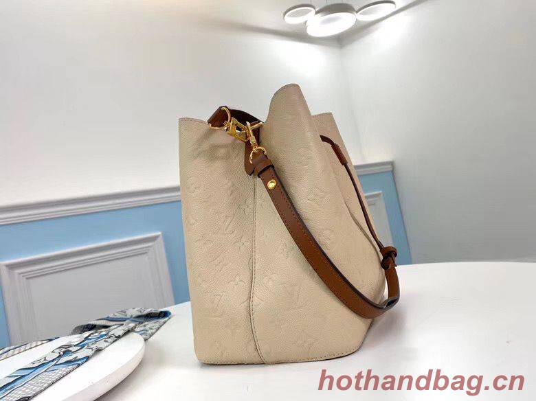 Louis Vuitton Monogram Empreinte Neonoe Original Leather M45256 Cream Louis Vuitton Monogram Empreinte Neonoe Original Leather M45256 Cream