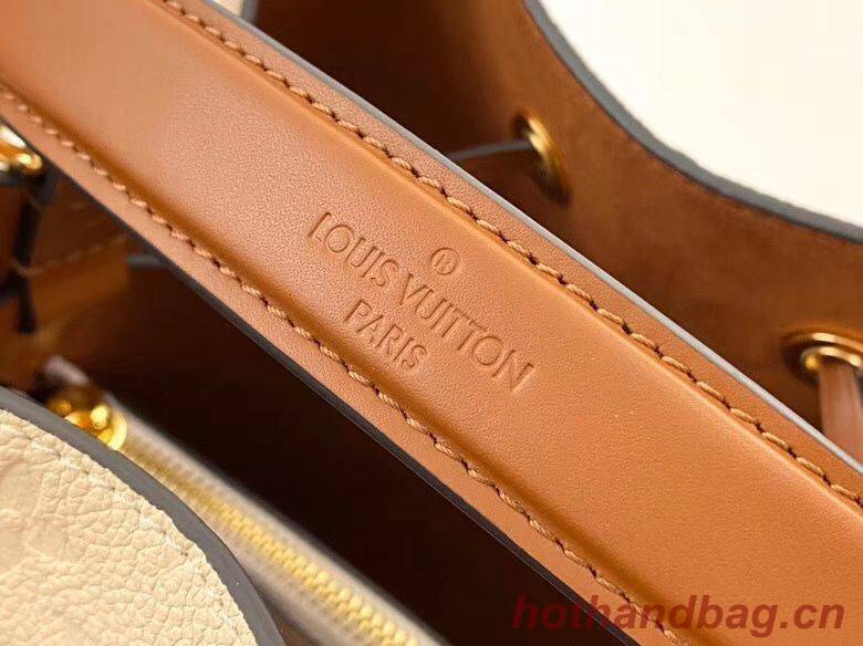 Louis Vuitton Monogram Empreinte Neonoe Original Leather M45256 Cream Louis Vuitton Monogram Empreinte Neonoe Original Leather M45256 Cream