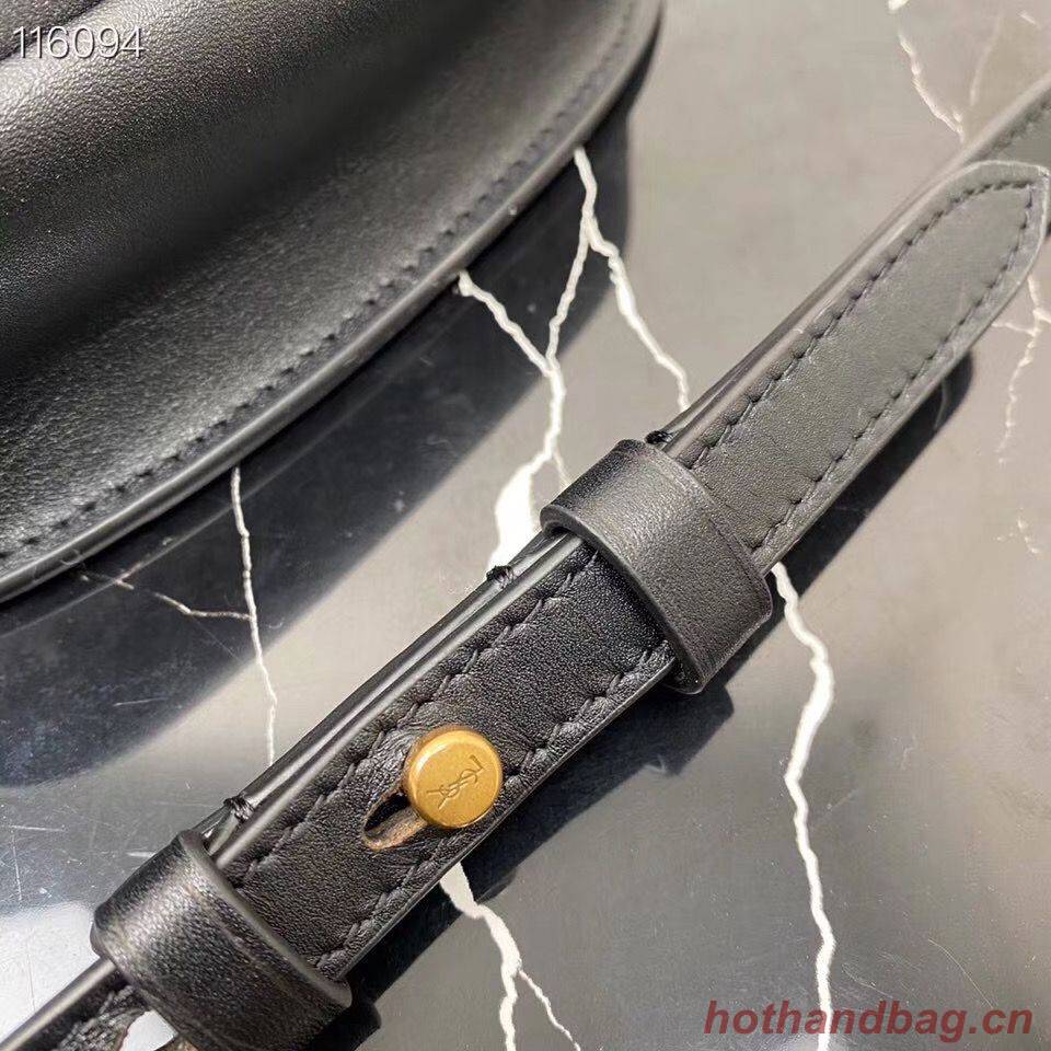 Yves Saint Laurent KAIA SMALL SATCHEL IN SMOOTH LEATHER 619740 Black Yves Saint Laurent KAIA SMALL SATCHEL IN SMOOTH LEATHER 619740 Black