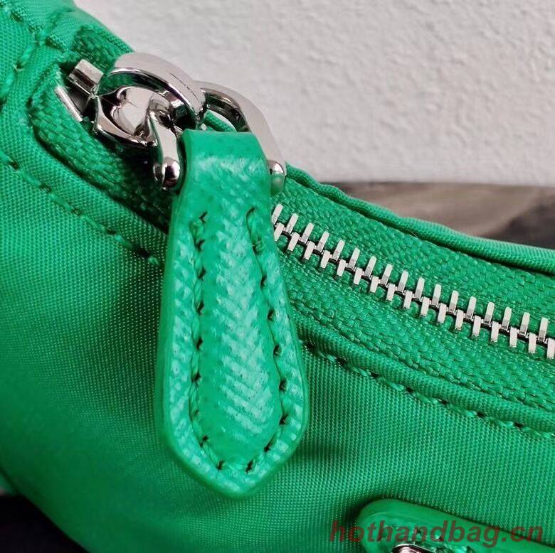 Prada Re-Edition nylon mini shoulder bag 1TT122 green