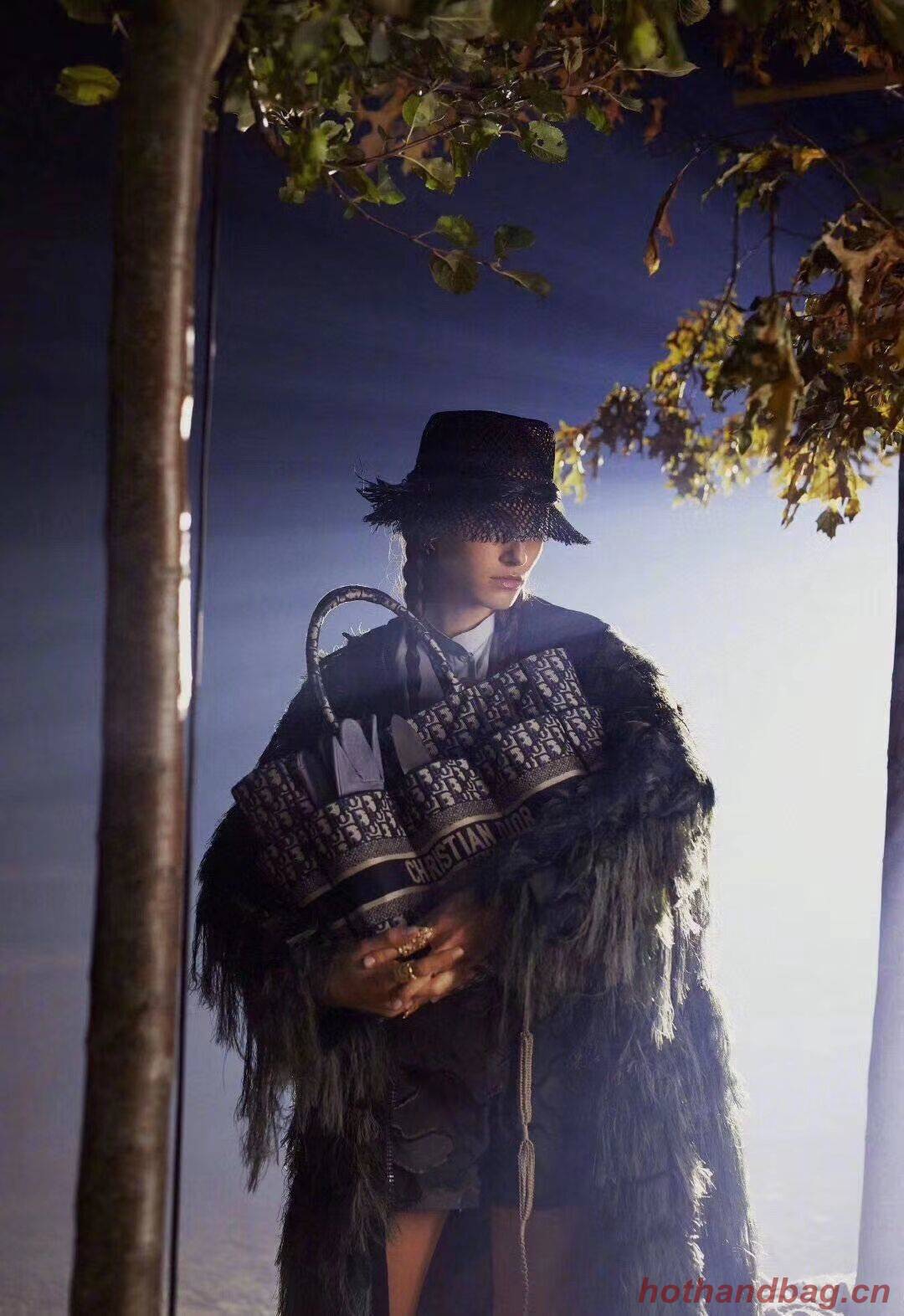 DIOR OBLIQUE BAG C0268A blue DIOR OBLIQUE BAG C0268A blue