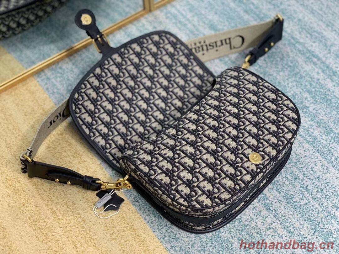 DIOR OBLIQUE BAG C0268A blue DIOR OBLIQUE BAG C0268A blue