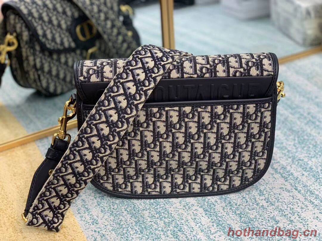 DIOR OBLIQUE BAG C0268A blue DIOR OBLIQUE BAG C0268A blue