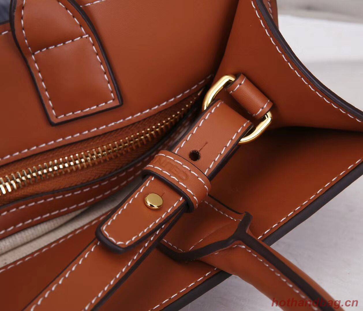 Celine TEEN TRIOMPHE BAG IN TRIOMPHE CANVAS AND CALFSKIN CL91041 blue Celine TEEN TRIOMPHE BAG IN TRIOMPHE CANVAS AND CALFSKIN CL91041 blue