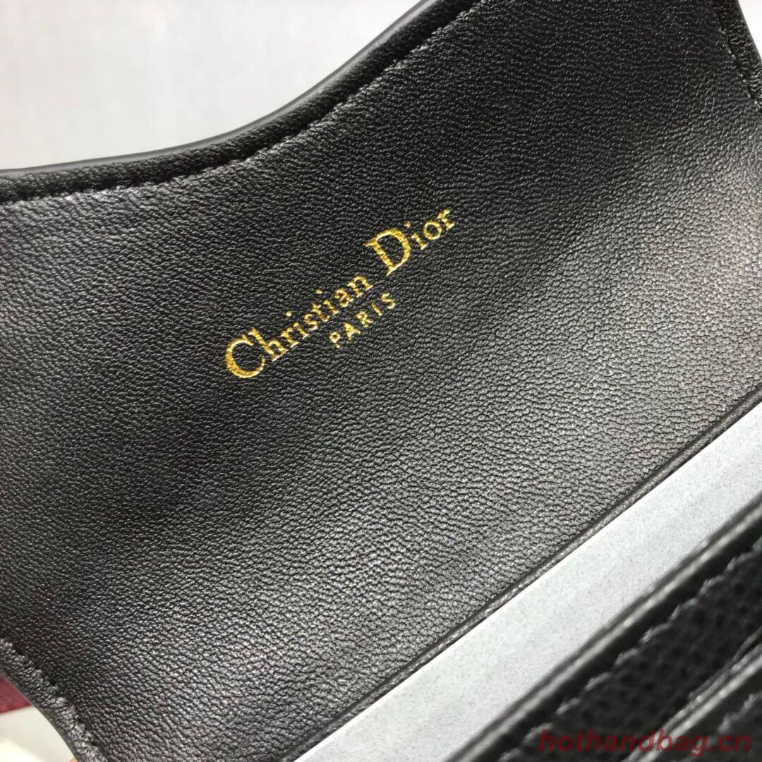 DIOR OBLIQUE 5-POCKET CARD HOLDER M928 BLACK DIOR OBLIQUE 5-POCKET CARD HOLDER M928 BLACK