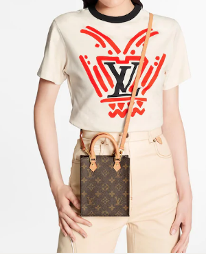 Louis Vuitton Original PETIT SAC PLAT Monogram Canvas M69442-2 Louis Vuitton Original PETIT SAC PLAT Monogram Canvas M69442-2