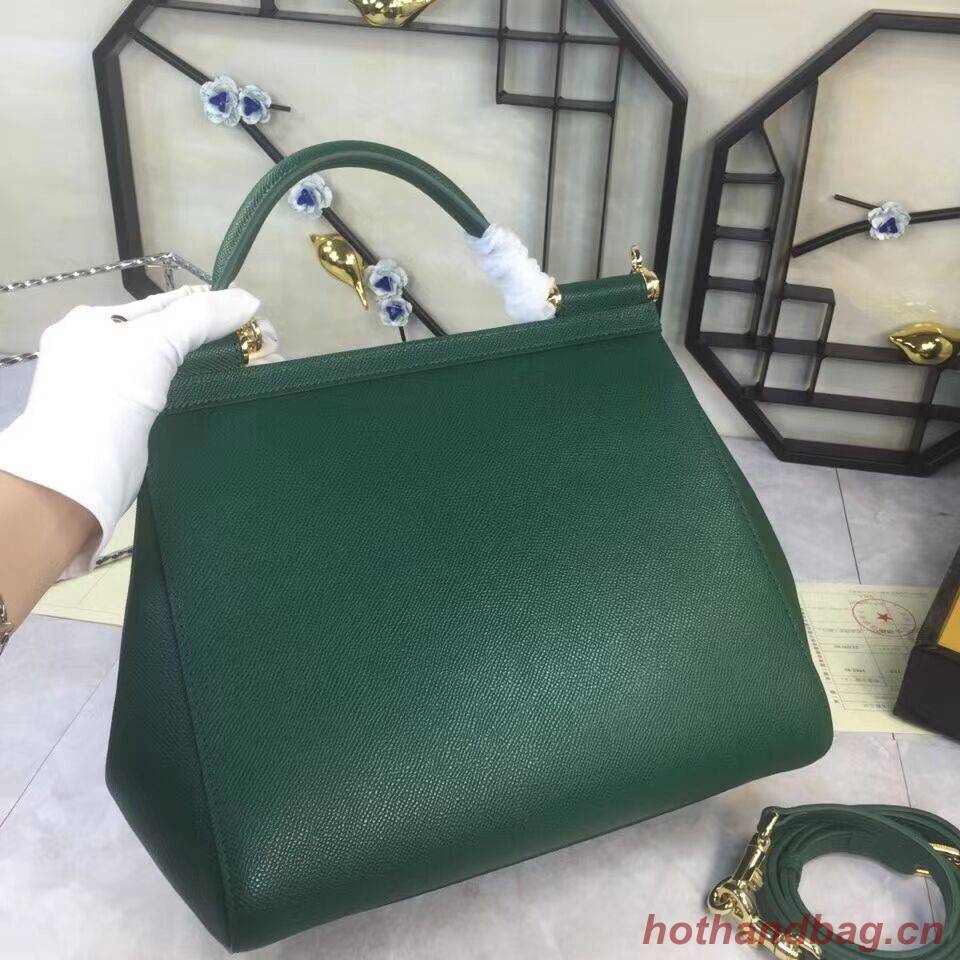 Dolce & Gabbana Origianl Leather 4138 Large blackish green Dolce & Gabbana Origianl Leather 4138 Large blackish green