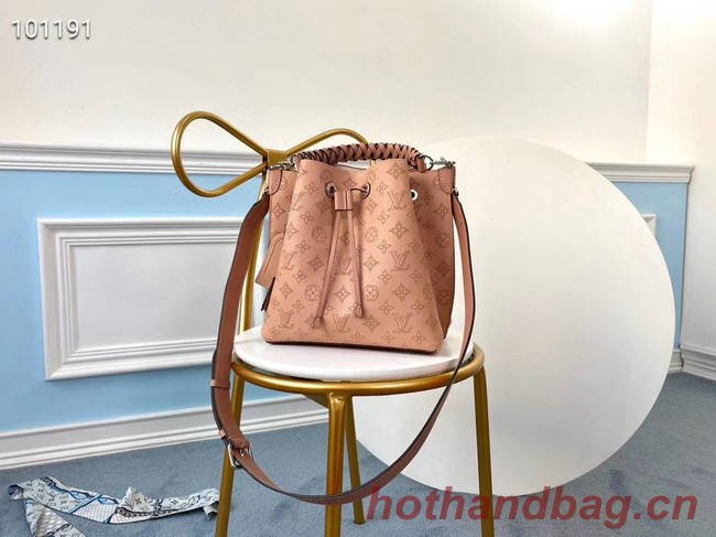 Louis Vuitton MURIA Mahina perforated calf leather M55800 pink