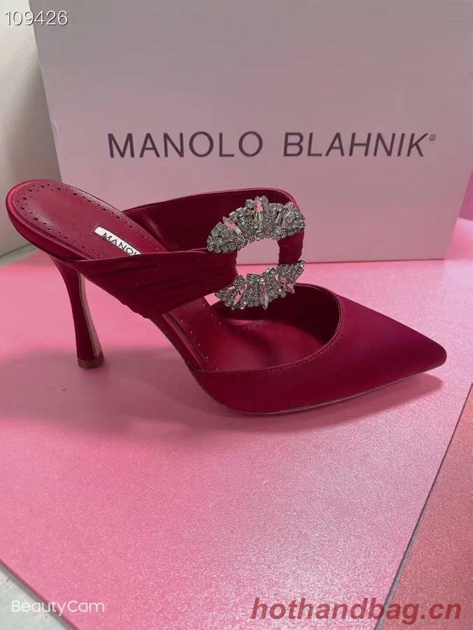 Manolo Blahnik Shoes MB160QG-1 Heel height 8CM