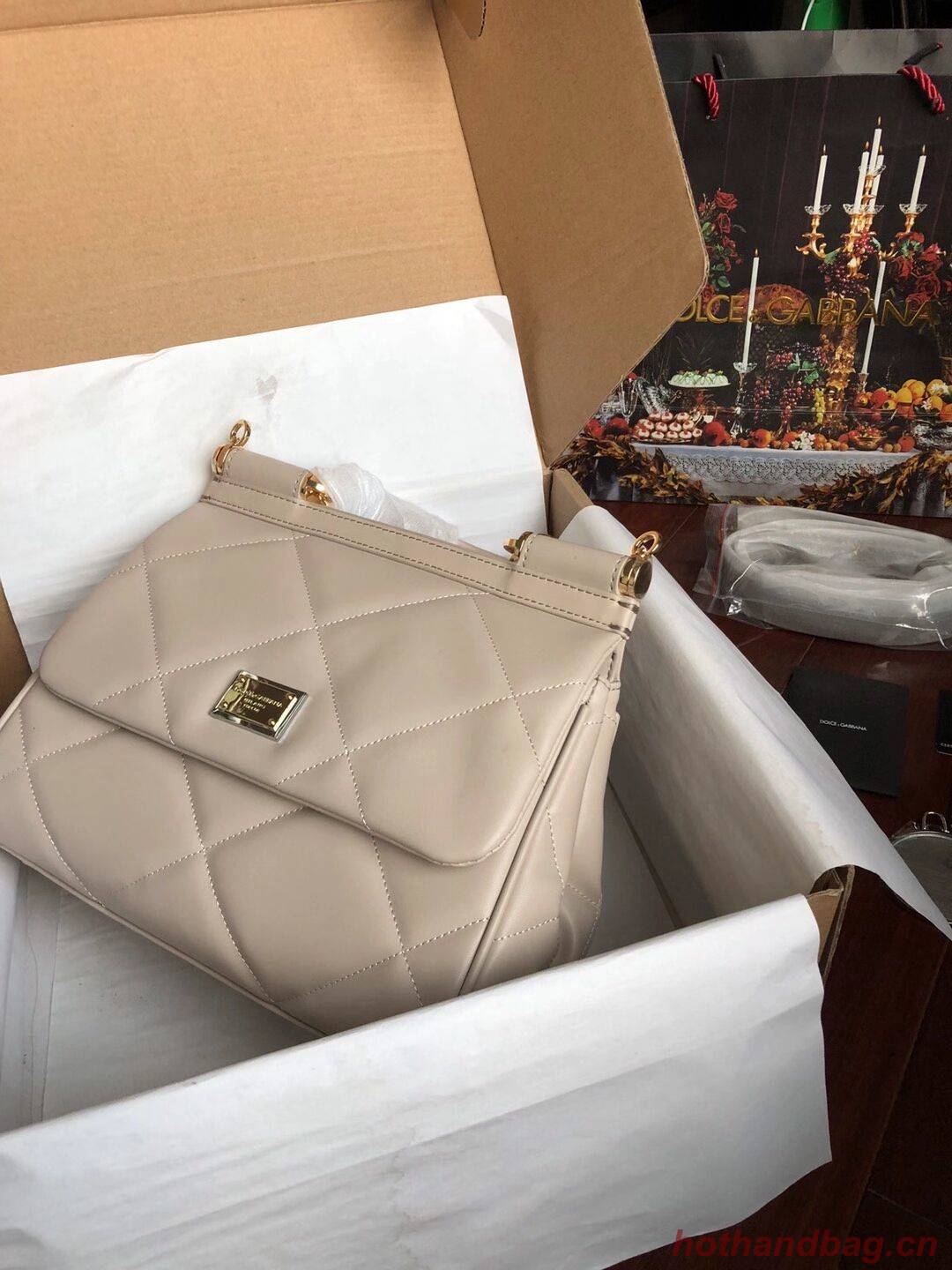 Dolce & Gabbana Origianl Leather 4198 grey white Dolce & Gabbana Origianl Leather 4198 grey white