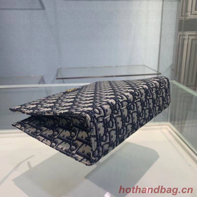 DIOR Oblique Embroidered C2107 blue DIOR Oblique Embroidered C2107 blue