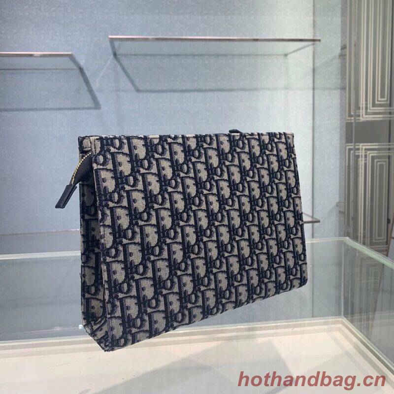 DIOR Oblique Embroidered C2107 blue DIOR Oblique Embroidered C2107 blue