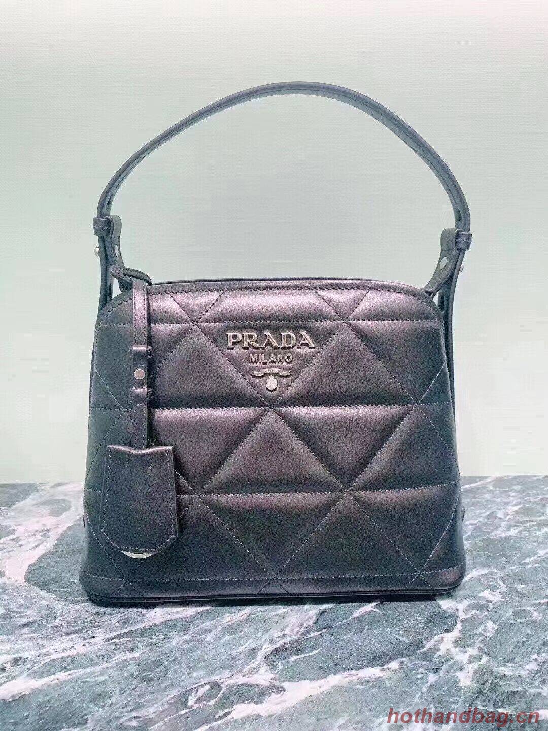 Prada Spectrum small leather bag 1BA311 black Prada Spectrum small leather bag 1BA311 black