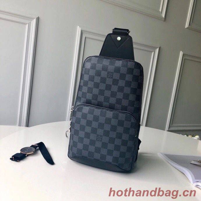 Louis Vuitton AVENUE SLING Original Leather Bag N41719