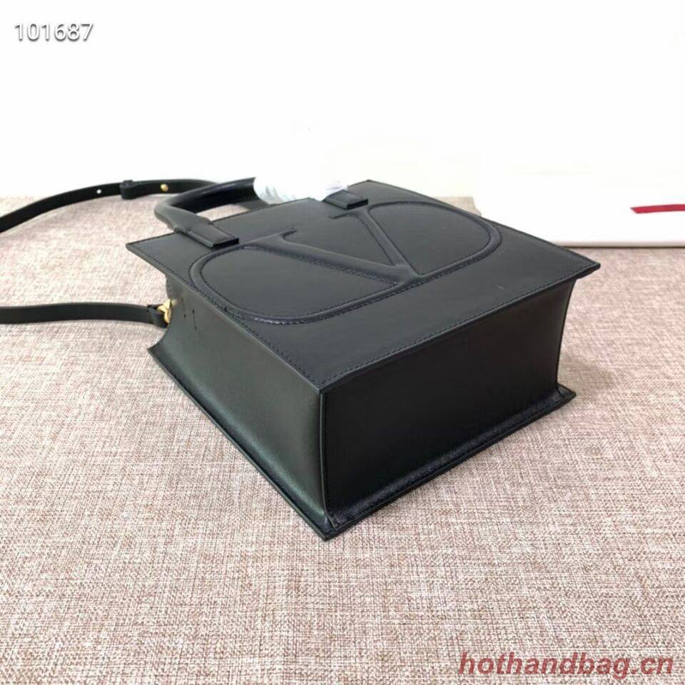 VALENTINO Origianl leather tote V2022 black VALENTINO Origianl leather tote V2022 black