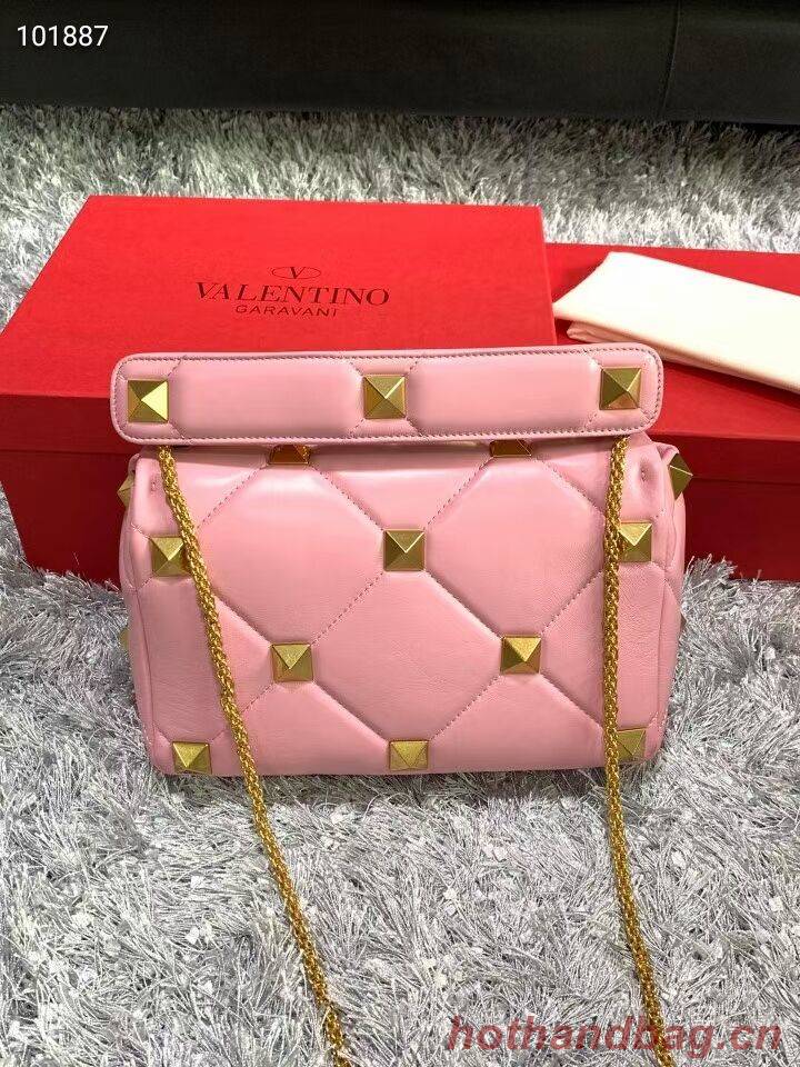 Valentino medium Garavani Roman Stud V2060 cherry blossoms Valentino medium Garavani Roman Stud V2060 cherry blossoms