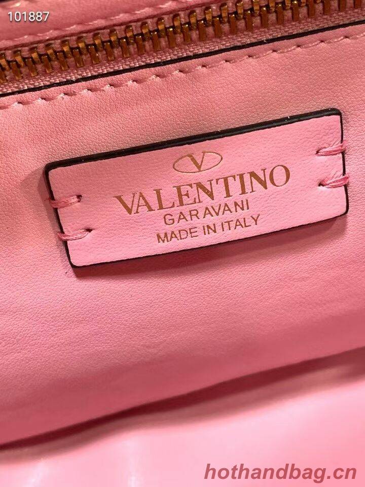 Valentino medium Garavani Roman Stud V2060 cherry blossoms Valentino medium Garavani Roman Stud V2060 cherry blossoms