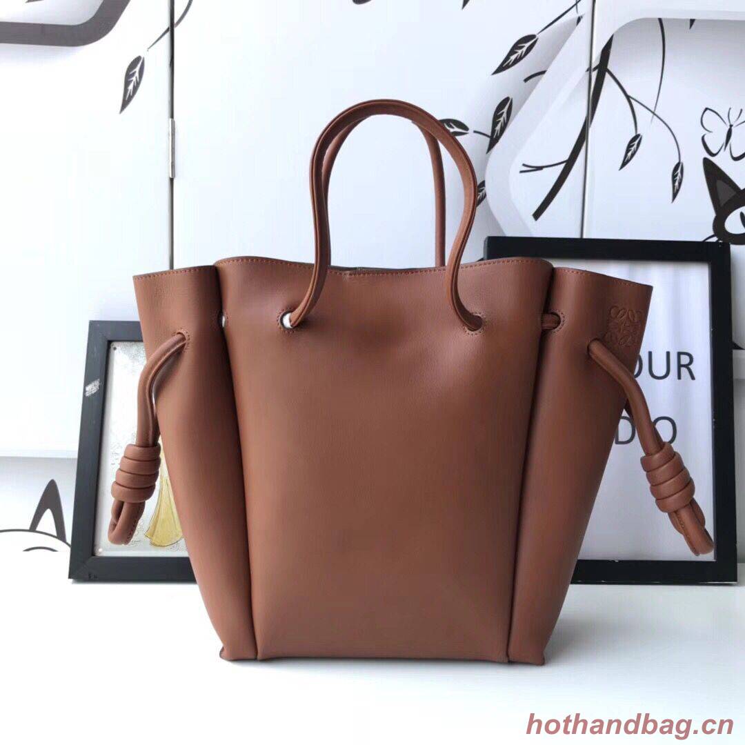 Loewe tote Bags Original Leather 10189 brown Loewe tote Bags Original Leather 10189 brown