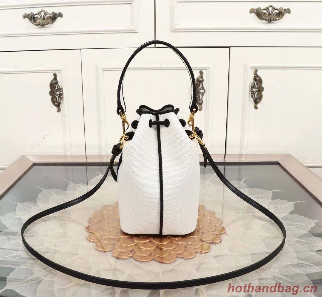 FENDI Original Leather mini-bag 8BS010 FD6588 White FENDI Original Leather mini-bag 8BS010 FD6588 White