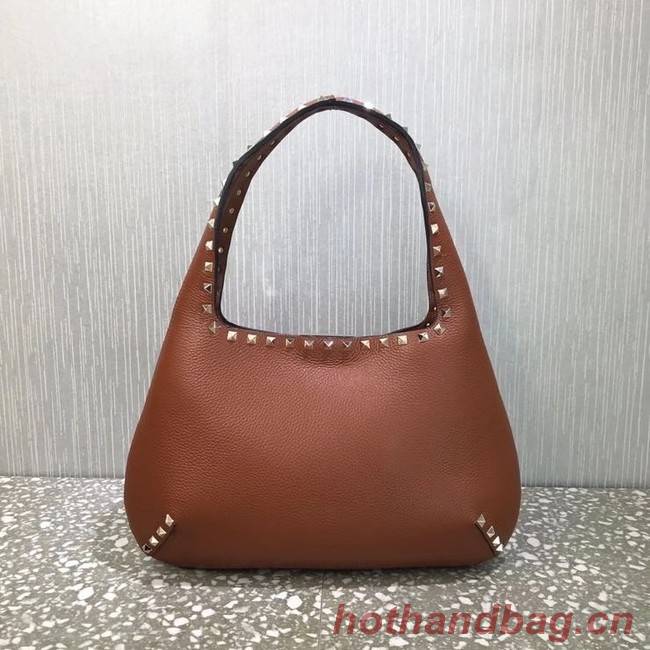 VALENTINO Origianl leather shoulder bag 20077 brown