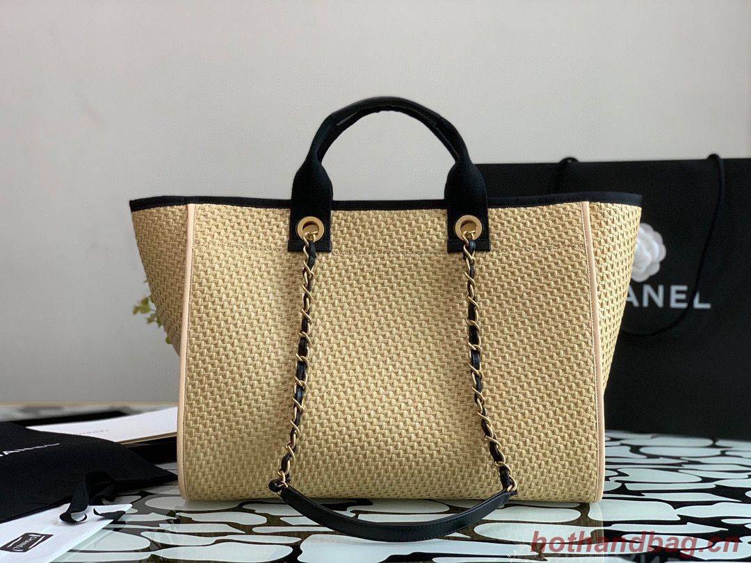 Chanel Large Weave Shopping Bag A66942 Cream Chanel Large Weave Shopping Bag A66942 Cream