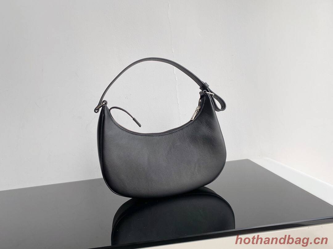 Celine AVA BAG IN TRIOMPHE CANVAS AND CALFSKIN 193952 black